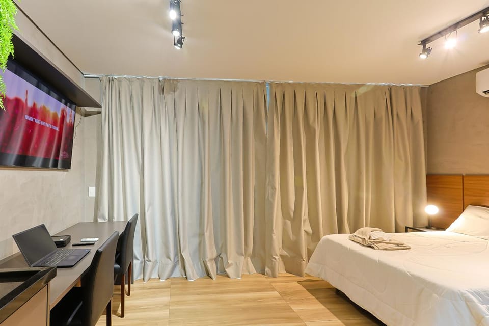 Studio Executivo Pinheiros Faria Lima Vila Madalena Wide Metrô Apartment in Sao Paulo City