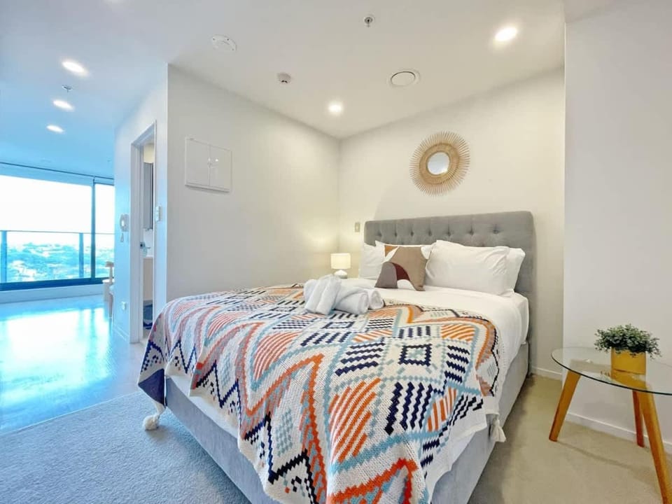 Cityscape Bliss Aircon 1BR Studio Central Living Apartment in Auckland