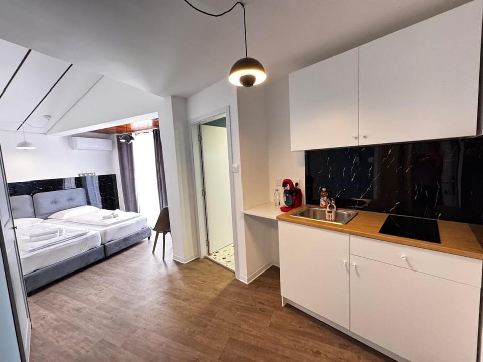 Modern Studio N14 kitchenette private bathroom Apartment in Limassol City
