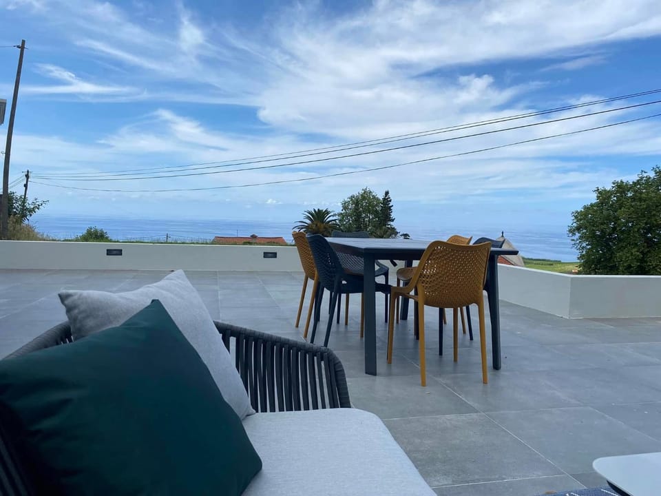 Patio, Natural landscape, Balcony/Terrace, Sea view