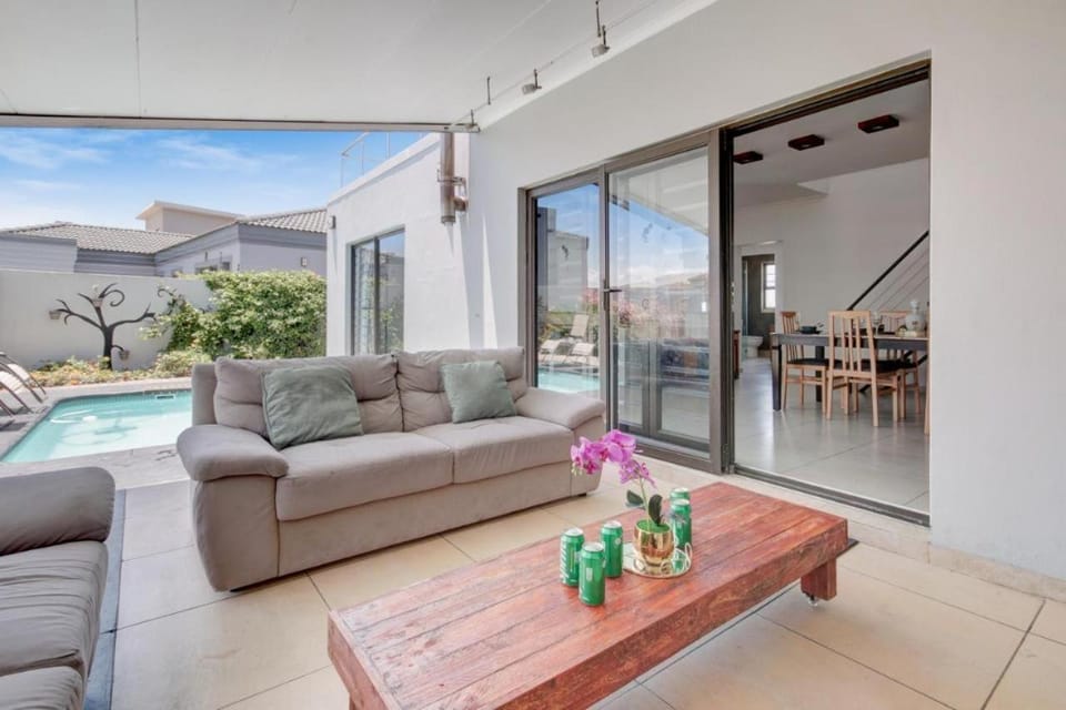 Patio, Seating area, Pool view, Swimming pool