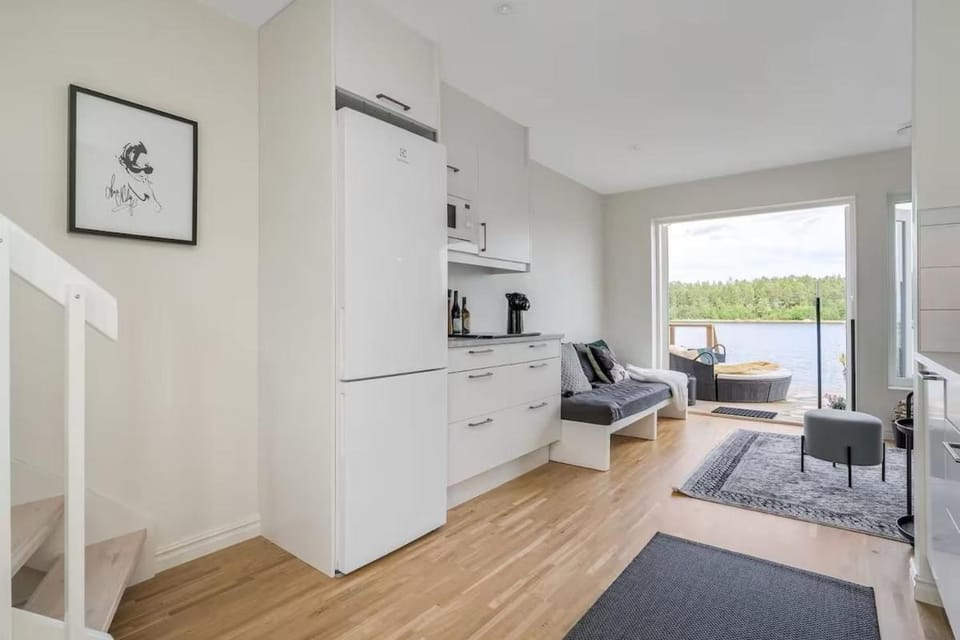 Kitchen or kitchenette, Living room