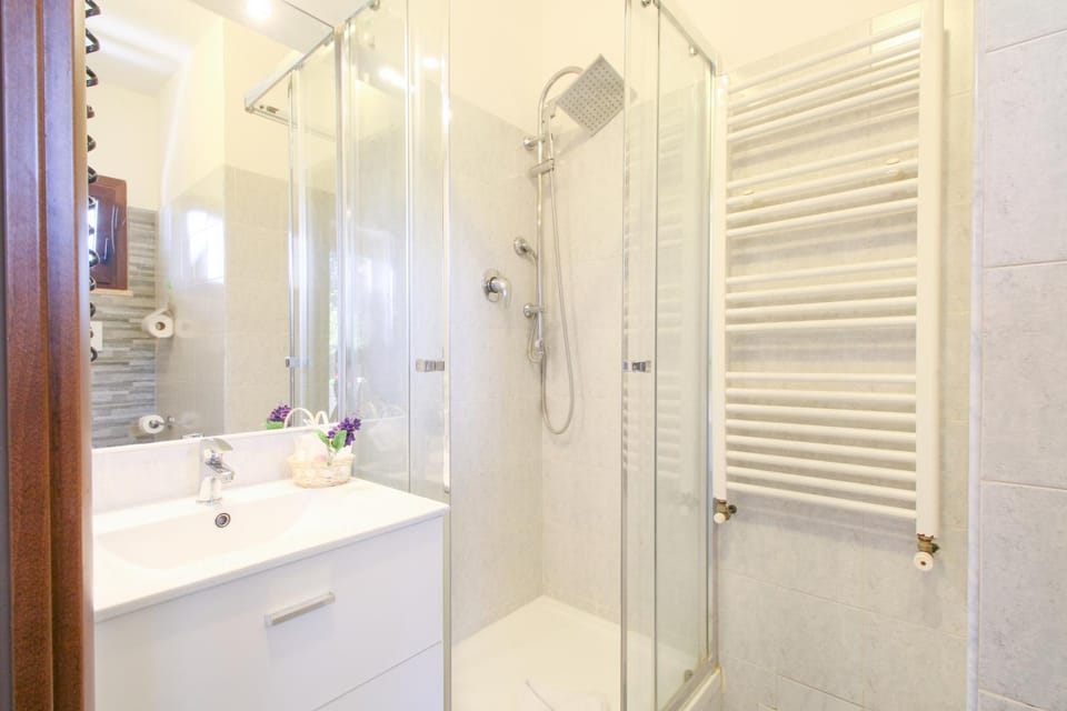 Shower, Bathroom, towels