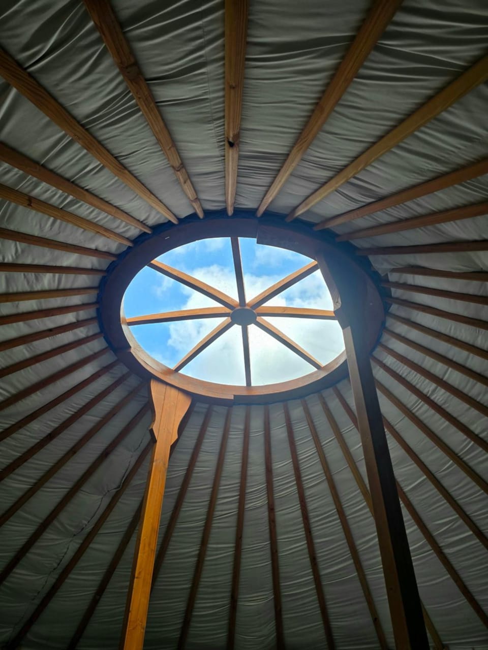 Rainbow's End Yurts Luxury tent in Scotland
