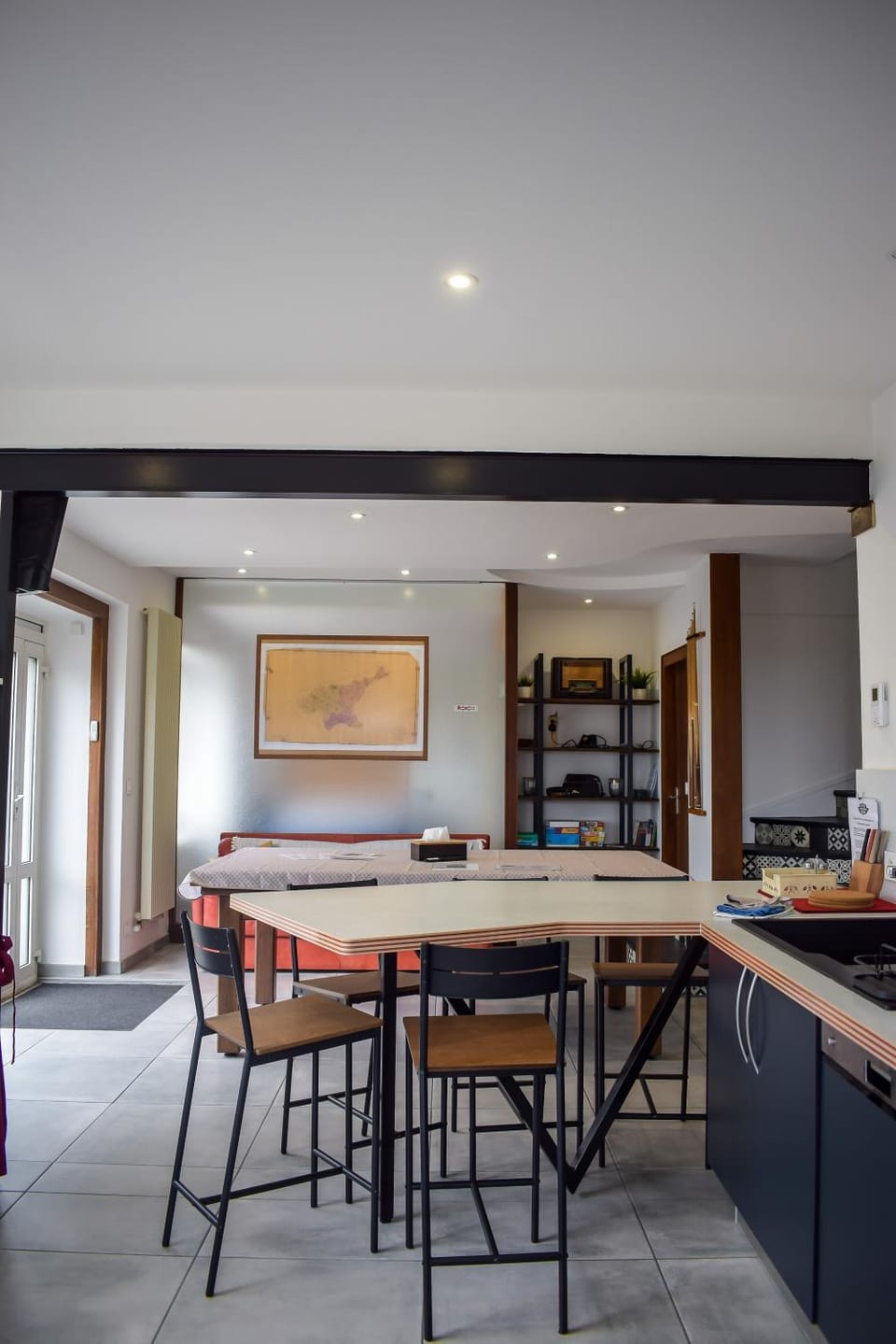 Living room, Dining area