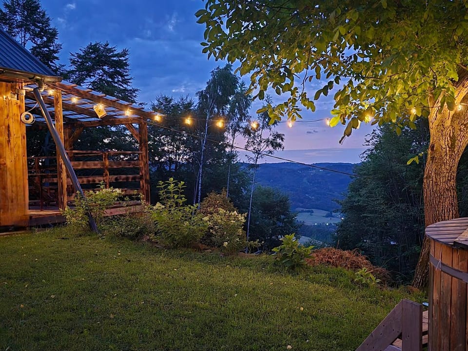 Natural landscape, Garden, Garden view, Mountain view