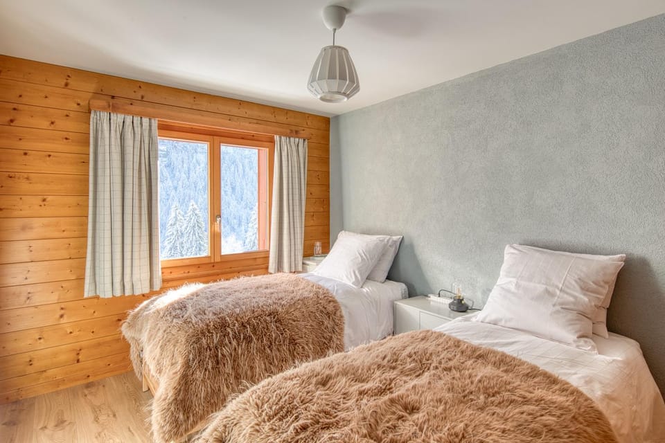 Magical setting Exclusive mountain views Apartment in Haute-Savoie