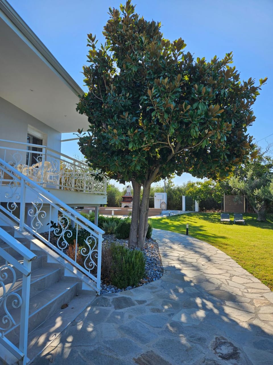 Property building, Garden, Garden view