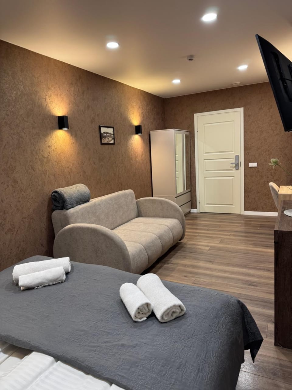 Sauna Dharma Stay Self check in Apartment in Lithuania