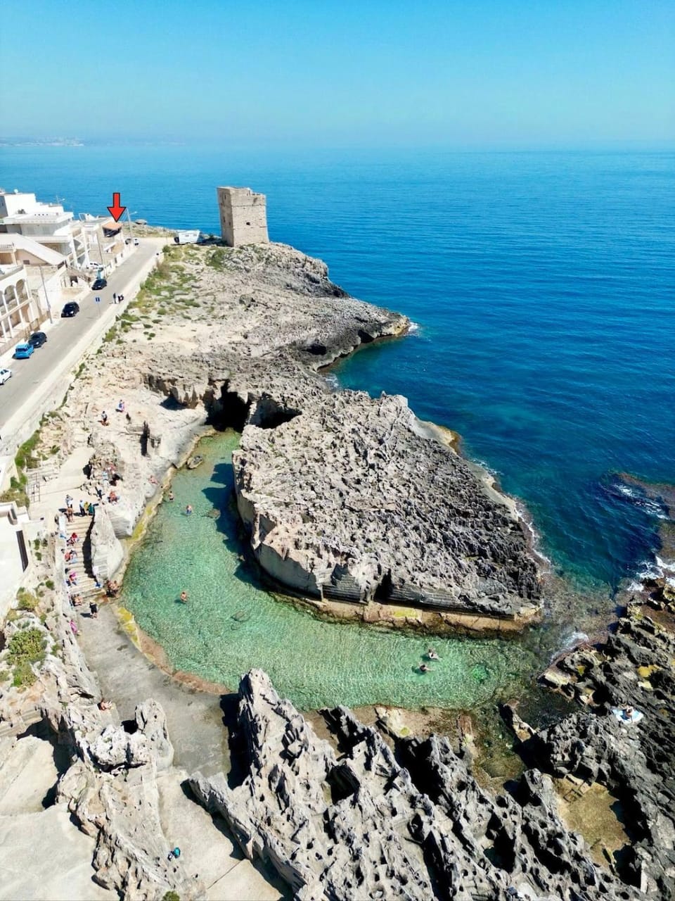 Natural landscape, Bird's eye view, Sea view