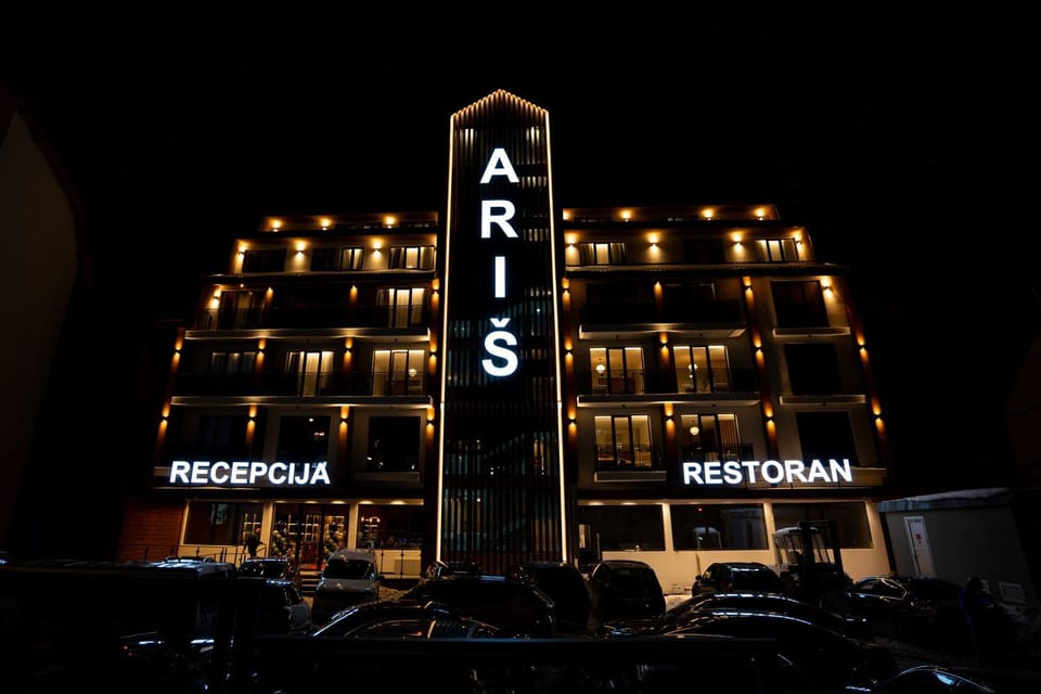 Night, Property logo or sign