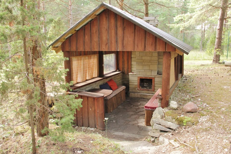 Natural landscape, BBQ facilities
