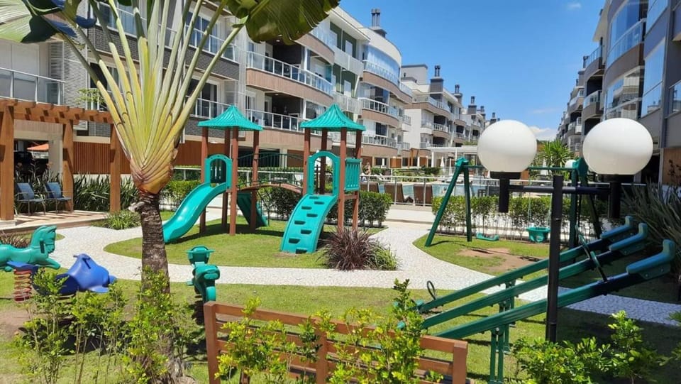 Property building, Children play ground, Garden view