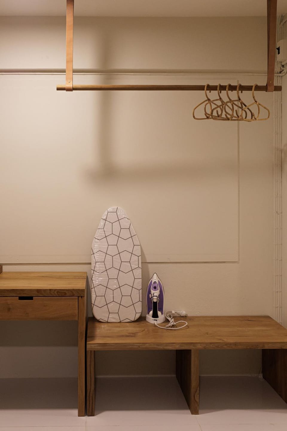flat iron, wardrobe