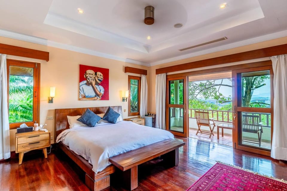 Bed, Balcony/Terrace, Photo of the whole room