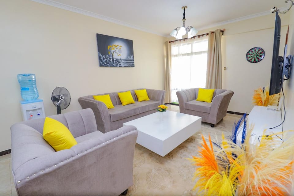smart elegant three bedroom apartment with swimming pool fully equipped gym child play area proximity to shopping malls and great breathtaking views Apartment in Nairobi