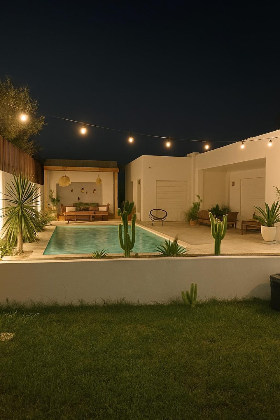 Villa Benbienn piscine iptv Billard américain wifi illimité très bon emplacement Villa in Tunisia