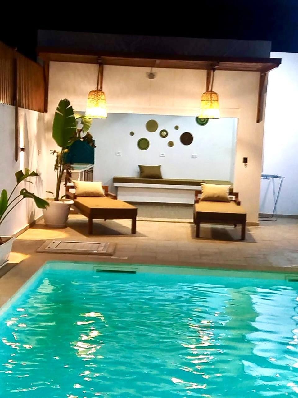 Villa Benbienn piscine iptv Billard américain wifi illimité très bon emplacement Villa in Tunisia
