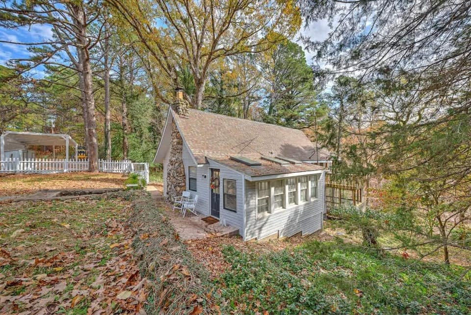 Gwen's Nest- a unique luxury family cottage in the woods House in Arkansas