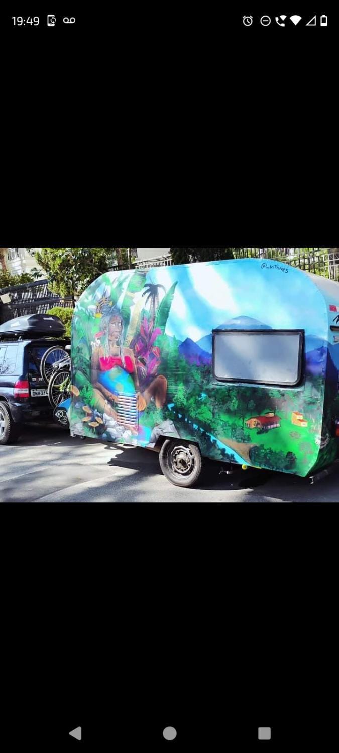 Trailer Ecovila sustentar Luxury tent in State of São Paulo