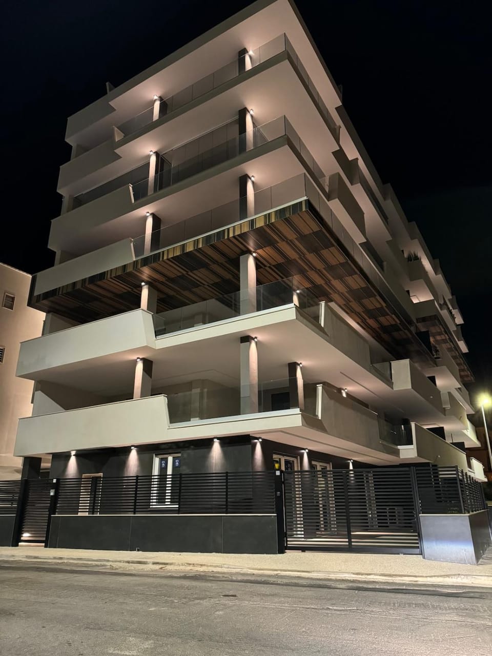 Property building, Night