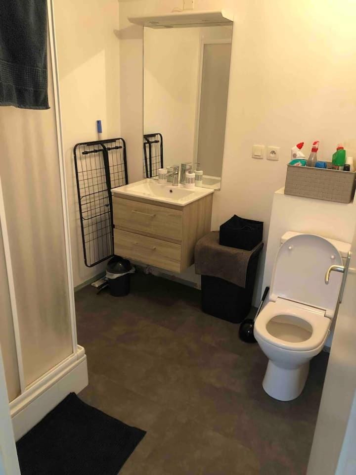Shower, Toilet, Bathroom
