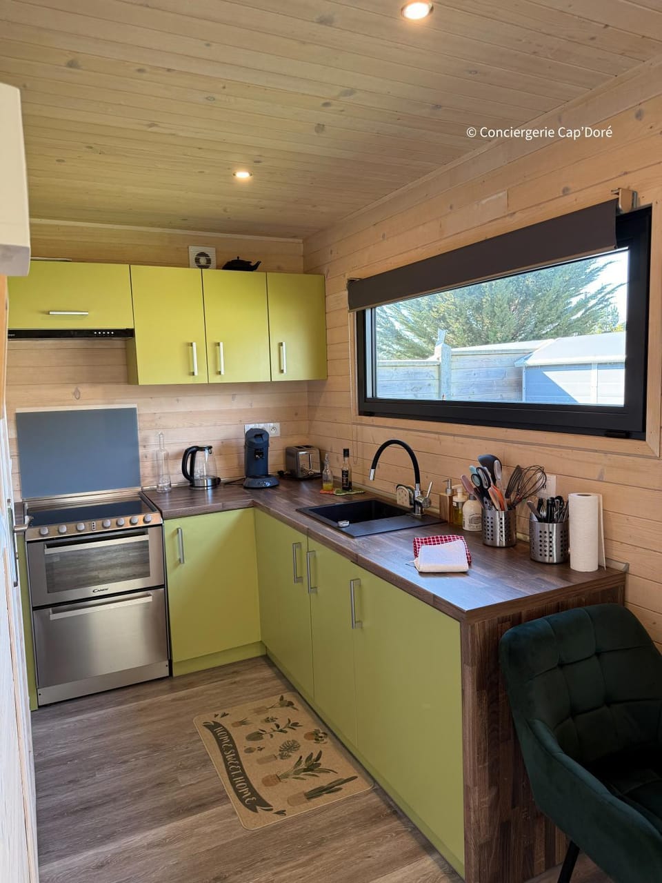 La Roulotte - Tiny House 150m de la Plage Chalet in Portbail