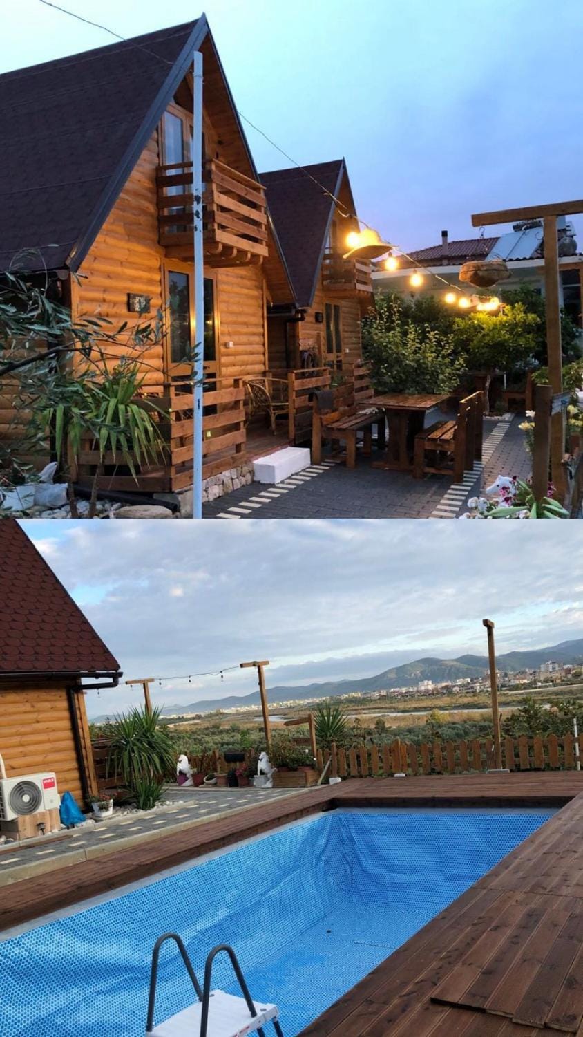 Property building, Pool view, Swimming pool