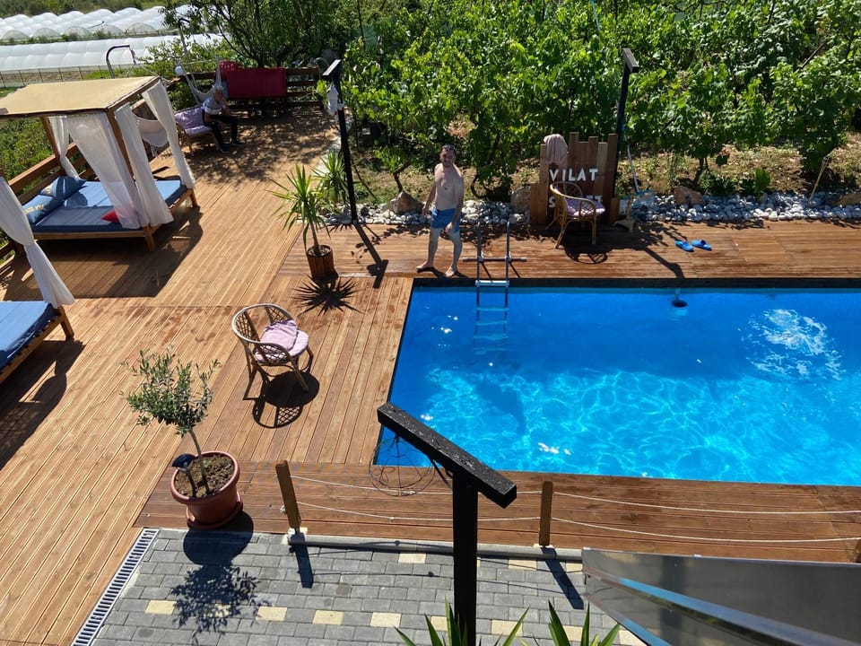 Berat Wooden Villas with Private Pool Bed and Breakfast in Europe