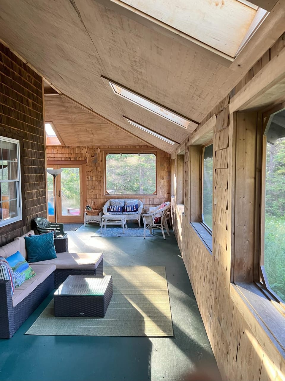 Day, Balcony/Terrace, Seating area, Garden view