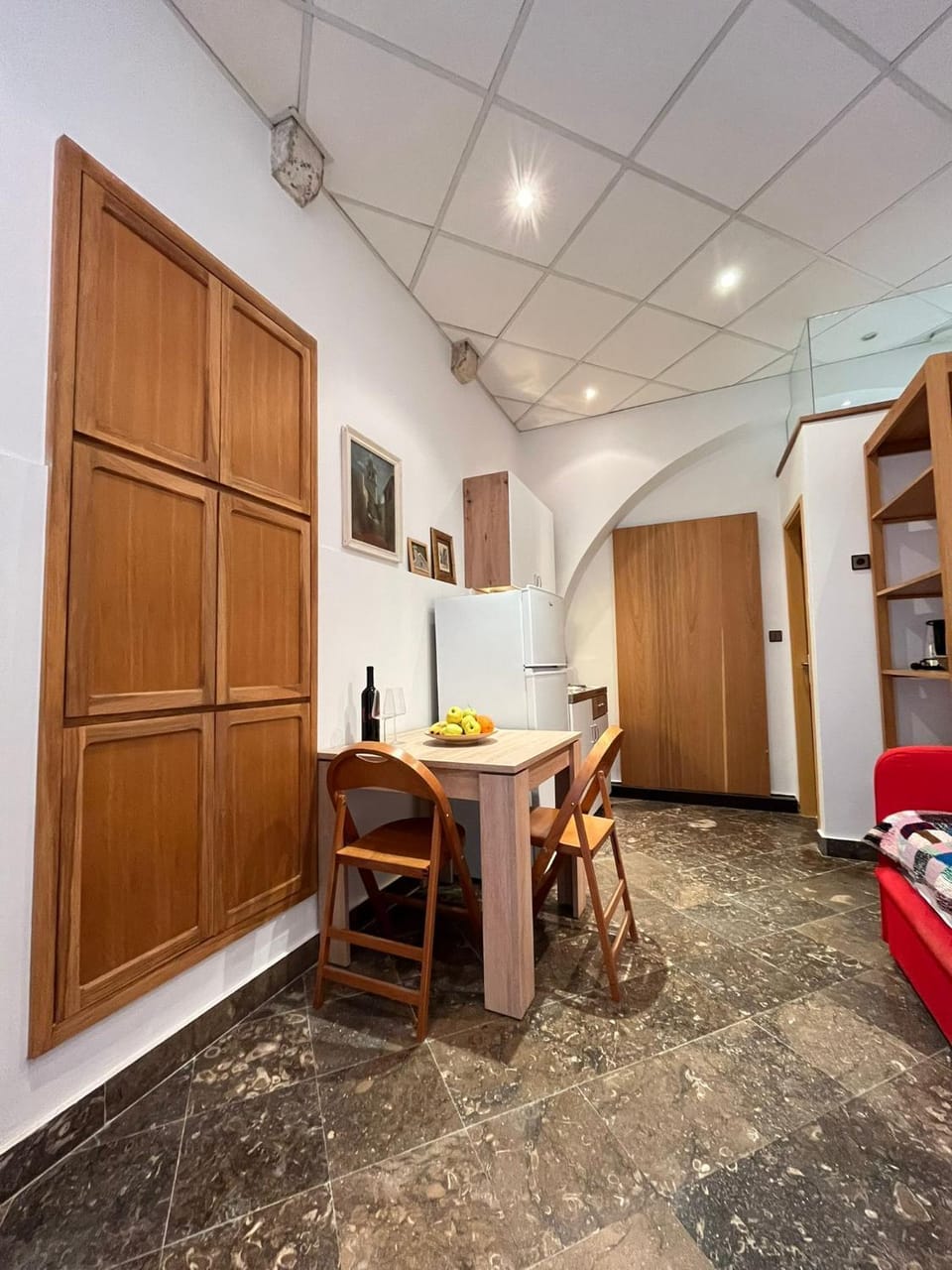 Kitchen or kitchenette, Seating area, Dining area, wardrobe