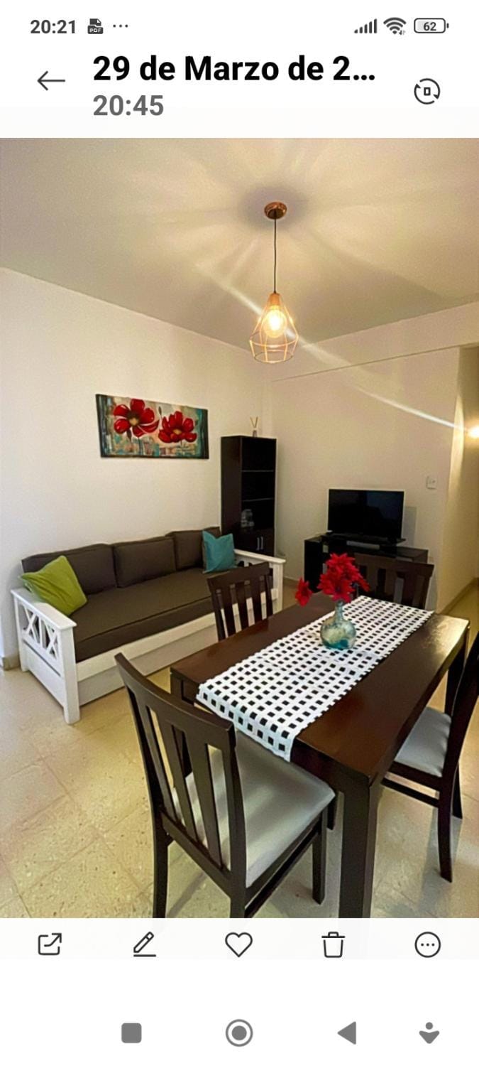 Dos ambientes Mar del Plata Monica Apartment in Mar del Plata