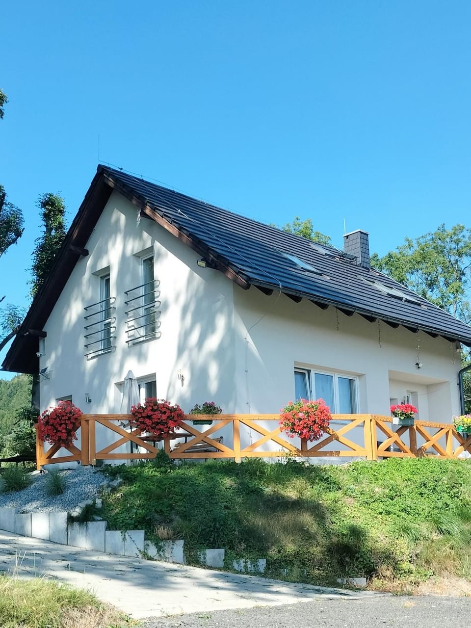 Dom w Miłkowie k Karpacza z widokiem na Karkonosze House in Lower Silesian Voivodeship