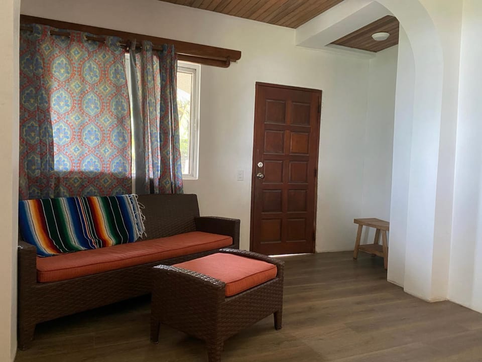 Seating area, Quiet street view