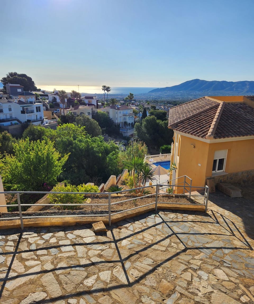Property building, Natural landscape, Mountain view, Sea view