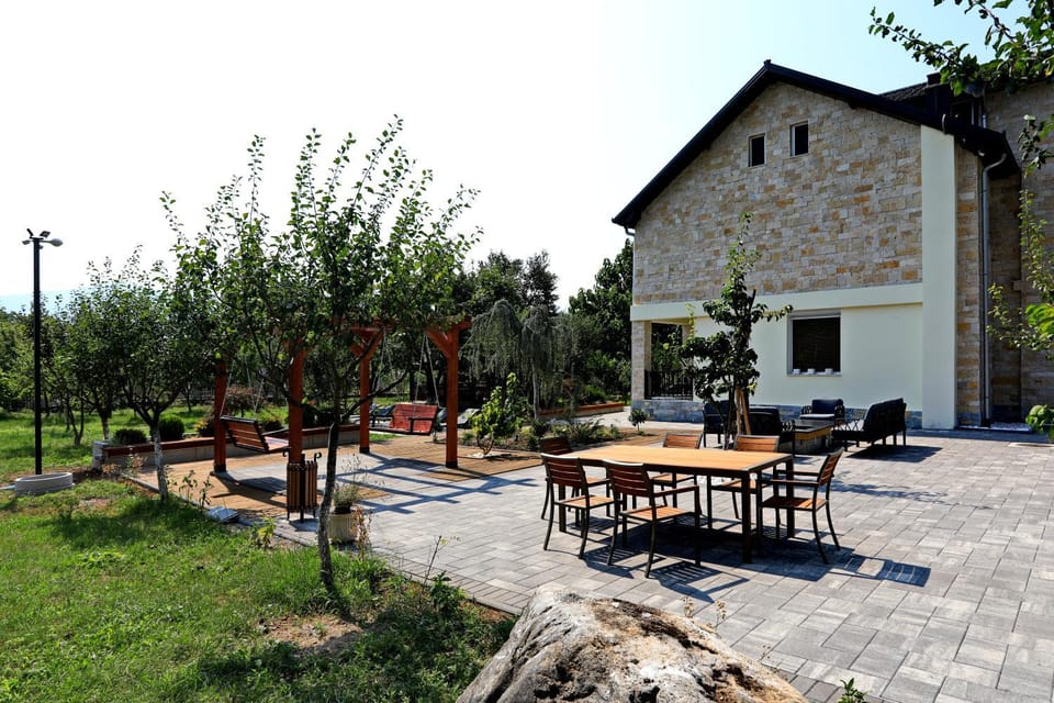 Property building, Garden