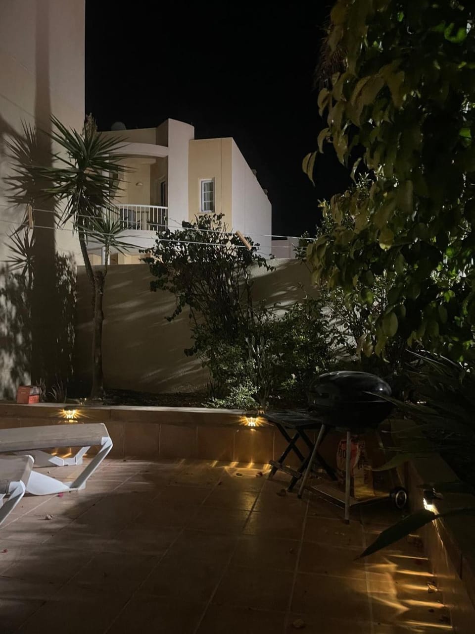 Patio, Night