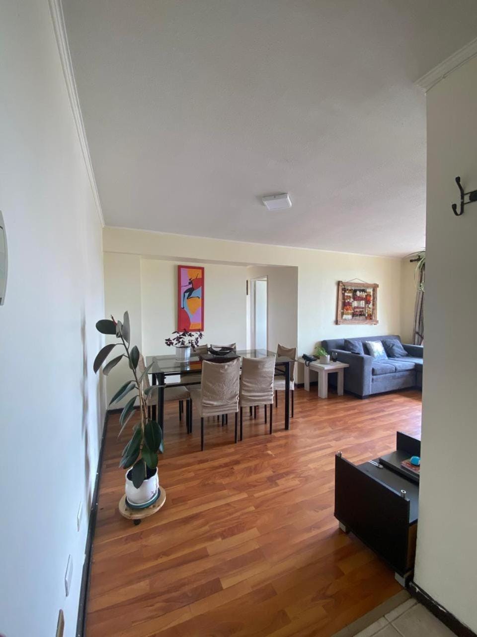 Living room, Photo of the whole room, Dining area