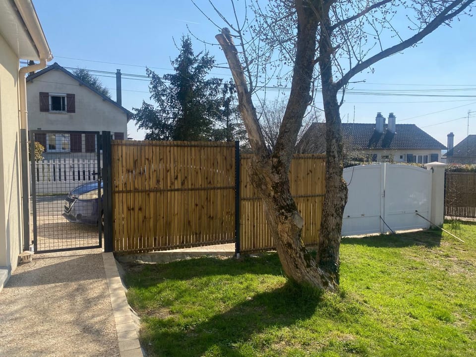 Spring, Day, Garden, Garden view