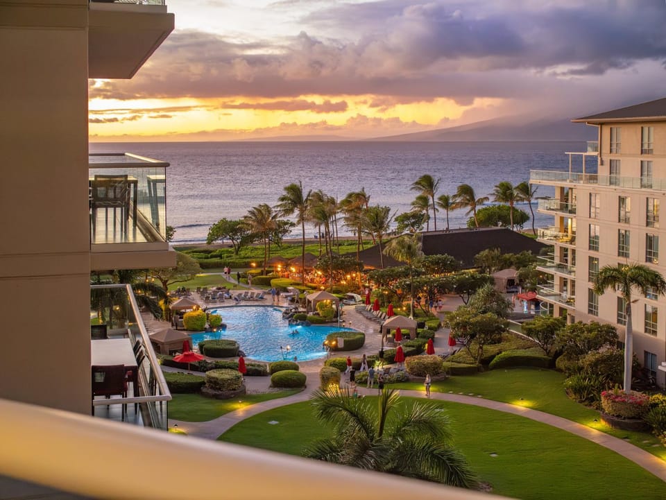 Best Studio Ocean Views at Honua Kai - Soak In Maui Sunsets on This Expansive Lanai -Hokulani 719 House in Kaanapali
