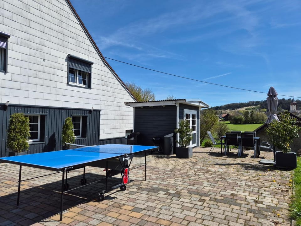 Patio, Table tennis