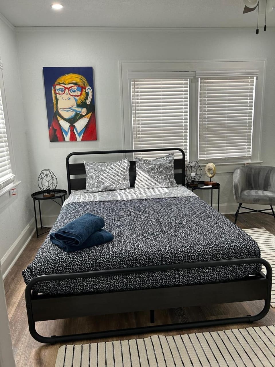 Bed, Bedroom