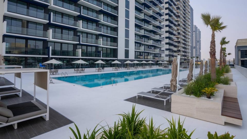 New 1br Apt Jvc Pool View, Balcony & Parking Apartment in Dubai