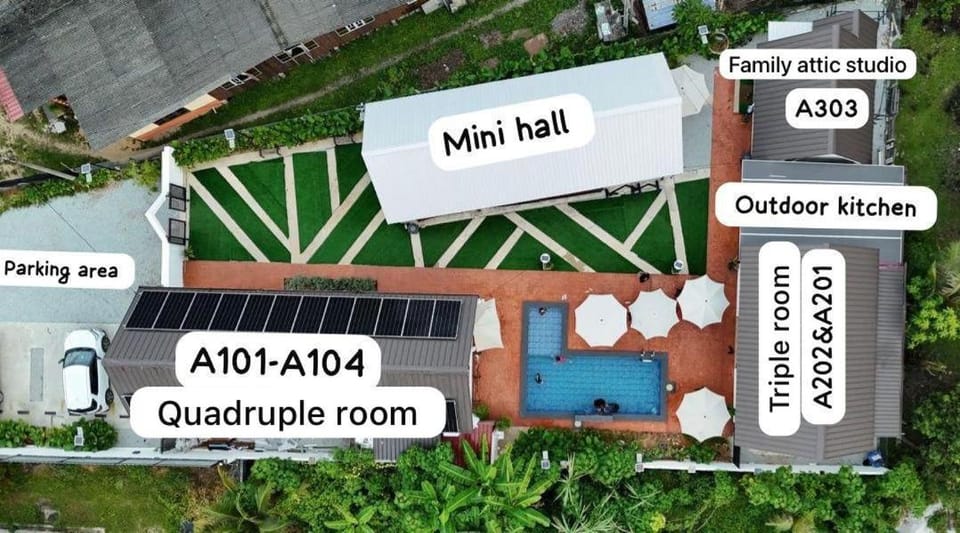 Wakaf Tengah Cottage with pool near MRSMKT IPG UMT UNISZA , Kuala Nerus Country House in Terengganu, Malaysia