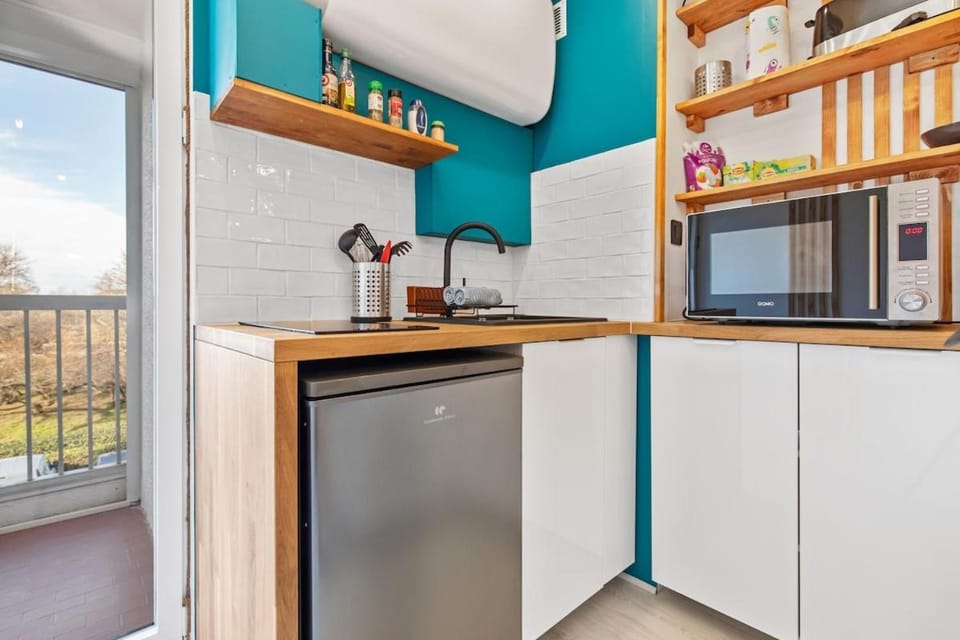 Studio cabine AZUR ,5 min mer -5 min Arena - clim - parking gratuit privée - 4 personnes Cabin in Mauguio