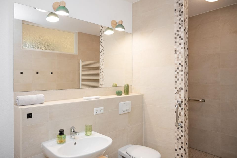 Shower, Toilet, Bathroom, towels