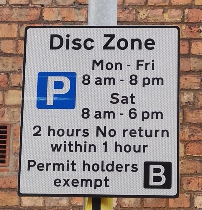 Text overlay, Street view, Parking