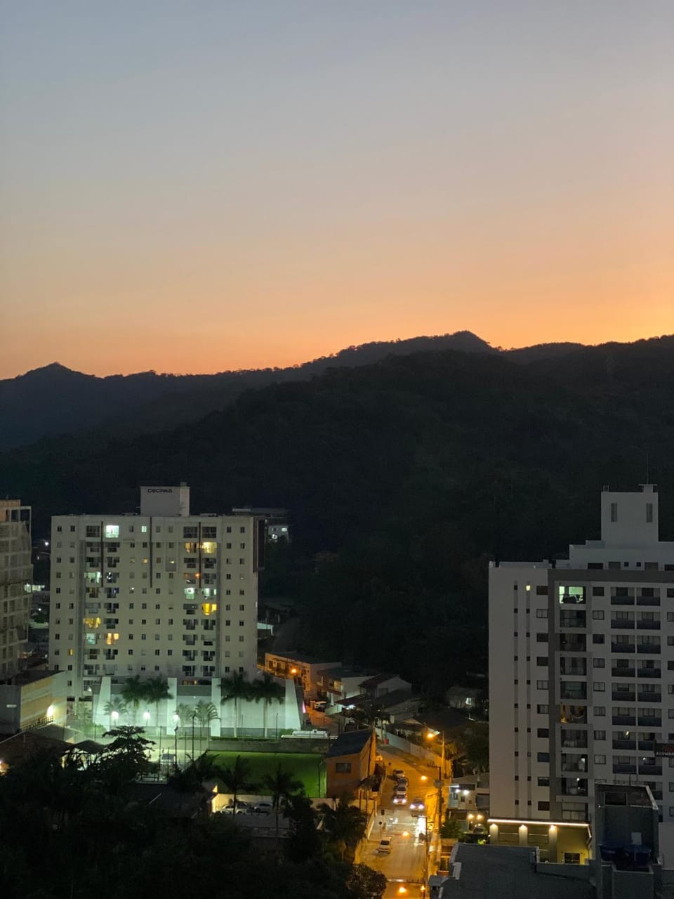 Natural landscape, Mountain view, Sunset