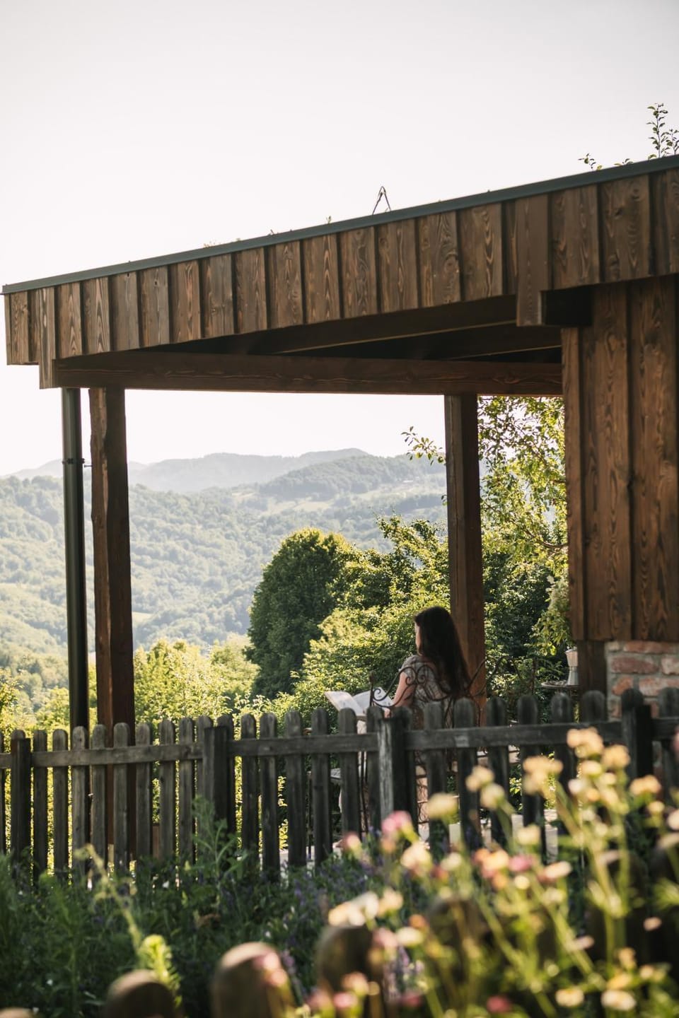 Patio, Natural landscape, Garden view, Mountain view