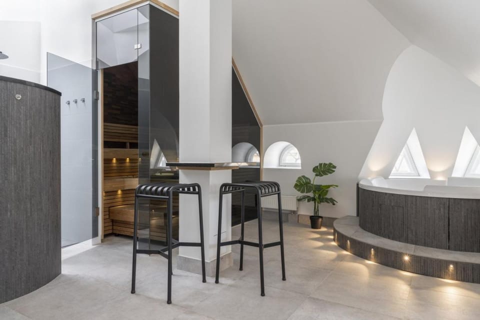 Sauna, Bathroom, Spa and wellness centre/facilities, Bath